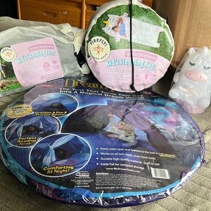 Kids firefly camping set with dream tents